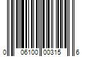 Barcode Image for UPC code 006100003156