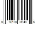 Barcode Image for UPC code 006100003408