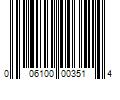 Barcode Image for UPC code 006100003514