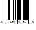 Barcode Image for UPC code 006100004153