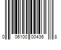 Barcode Image for UPC code 006100004368