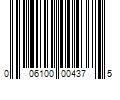 Barcode Image for UPC code 006100004375