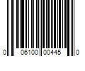 Barcode Image for UPC code 006100004450