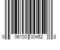 Barcode Image for UPC code 006100004528