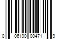 Barcode Image for UPC code 006100004719