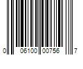 Barcode Image for UPC code 006100007567