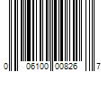 Barcode Image for UPC code 006100008267