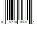 Barcode Image for UPC code 006100008601