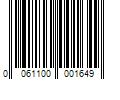 Barcode Image for UPC code 0061100001649