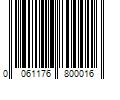 Barcode Image for UPC code 00611768000180