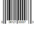 Barcode Image for UPC code 006121000073