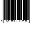 Barcode Image for UPC code 00612781102202