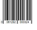 Barcode Image for UPC code 0061282000324