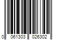 Barcode Image for UPC code 0061303026302