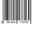 Barcode Image for UPC code 0061404178160