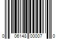 Barcode Image for UPC code 006148000070