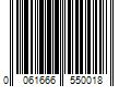 Barcode Image for UPC code 0061666550018