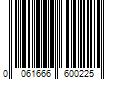 Barcode Image for UPC code 0061666600225