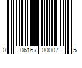 Barcode Image for UPC code 006167000075