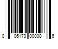 Barcode Image for UPC code 006170000086