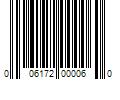 Barcode Image for UPC code 006172000060