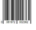 Barcode Image for UPC code 0061972002362