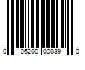 Barcode Image for UPC code 006200000390