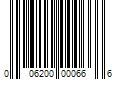 Barcode Image for UPC code 006200000666