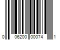 Barcode Image for UPC code 006200000741