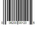 Barcode Image for UPC code 006200001205