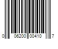 Barcode Image for UPC code 006200004107