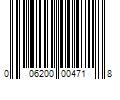 Barcode Image for UPC code 006200004718