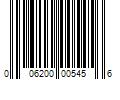 Barcode Image for UPC code 006200005456