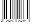 Barcode Image for UPC code 0062017002514