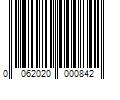 Barcode Image for UPC code 0062020000842. Product Name: 