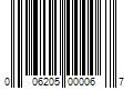 Barcode Image for UPC code 006205000067