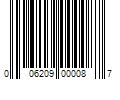 Barcode Image for UPC code 006209000087