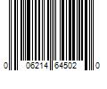 Barcode Image for UPC code 006214645020