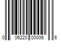 Barcode Image for UPC code 006220000066