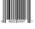 Barcode Image for UPC code 006222000071