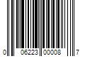 Barcode Image for UPC code 006223000087