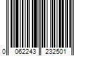 Barcode Image for UPC code 0062243232501