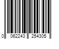 Barcode Image for UPC code 0062243254305