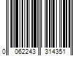 Barcode Image for UPC code 0062243314351