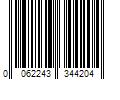 Barcode Image for UPC code 0062243344204