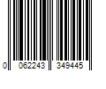 Barcode Image for UPC code 0062243349445