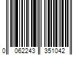 Barcode Image for UPC code 0062243351042