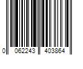 Barcode Image for UPC code 0062243403864