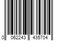 Barcode Image for UPC code 0062243435704