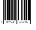 Barcode Image for UPC code 0062243454002